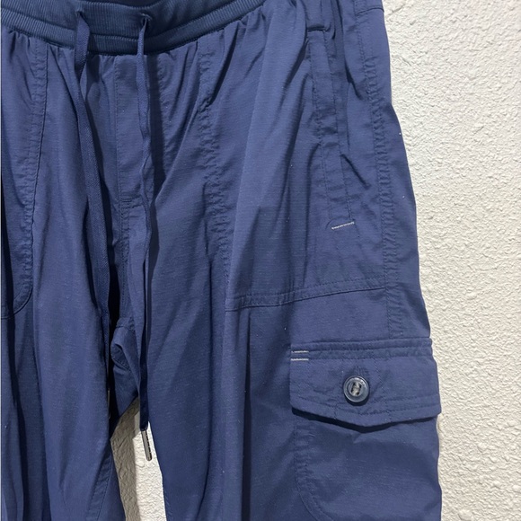 L.L.Bean women’s vista camp pants, navy, straight leg M - Picture 8 of 11